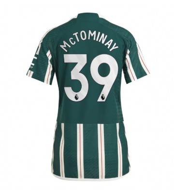 Manchester United Scott McTominay #39 Replika Udebanetrøje Dame 2023-24 Kortærmet